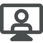 Virtual Classroom SVG Icon